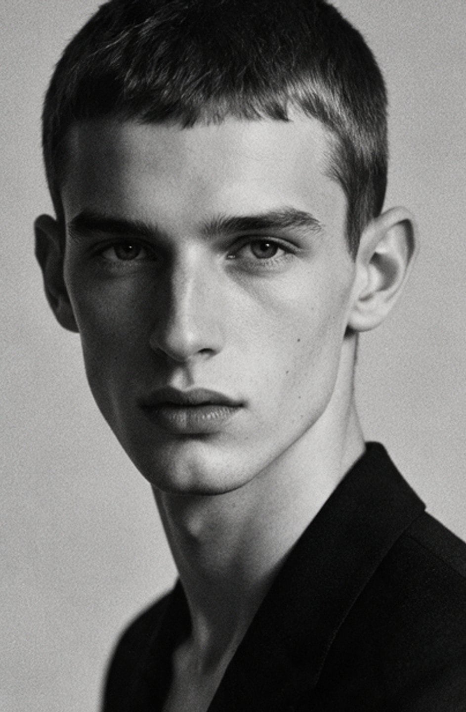 Portrait of Elias, bare skin