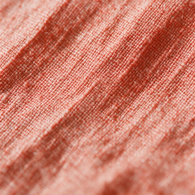 Macro of woven linen