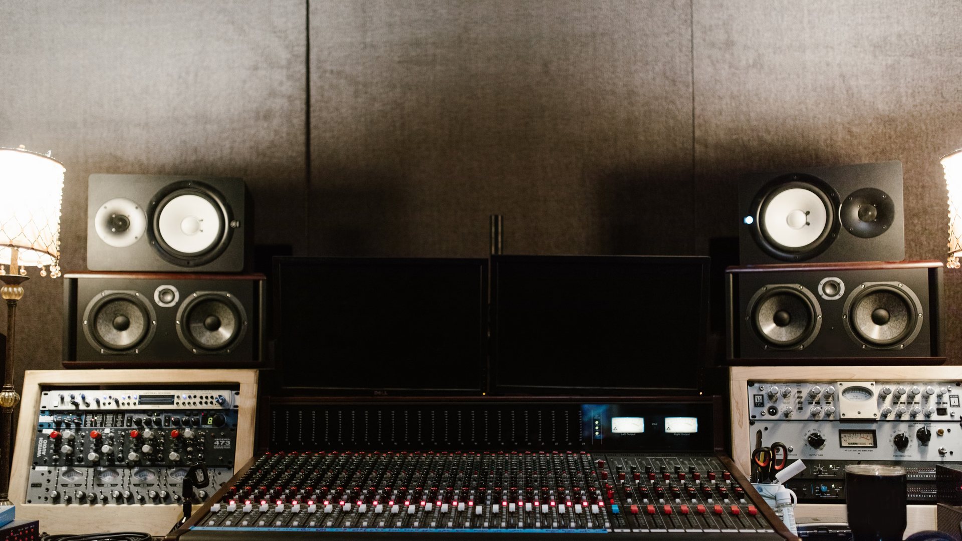 Orken reference monitors in a treated control room
