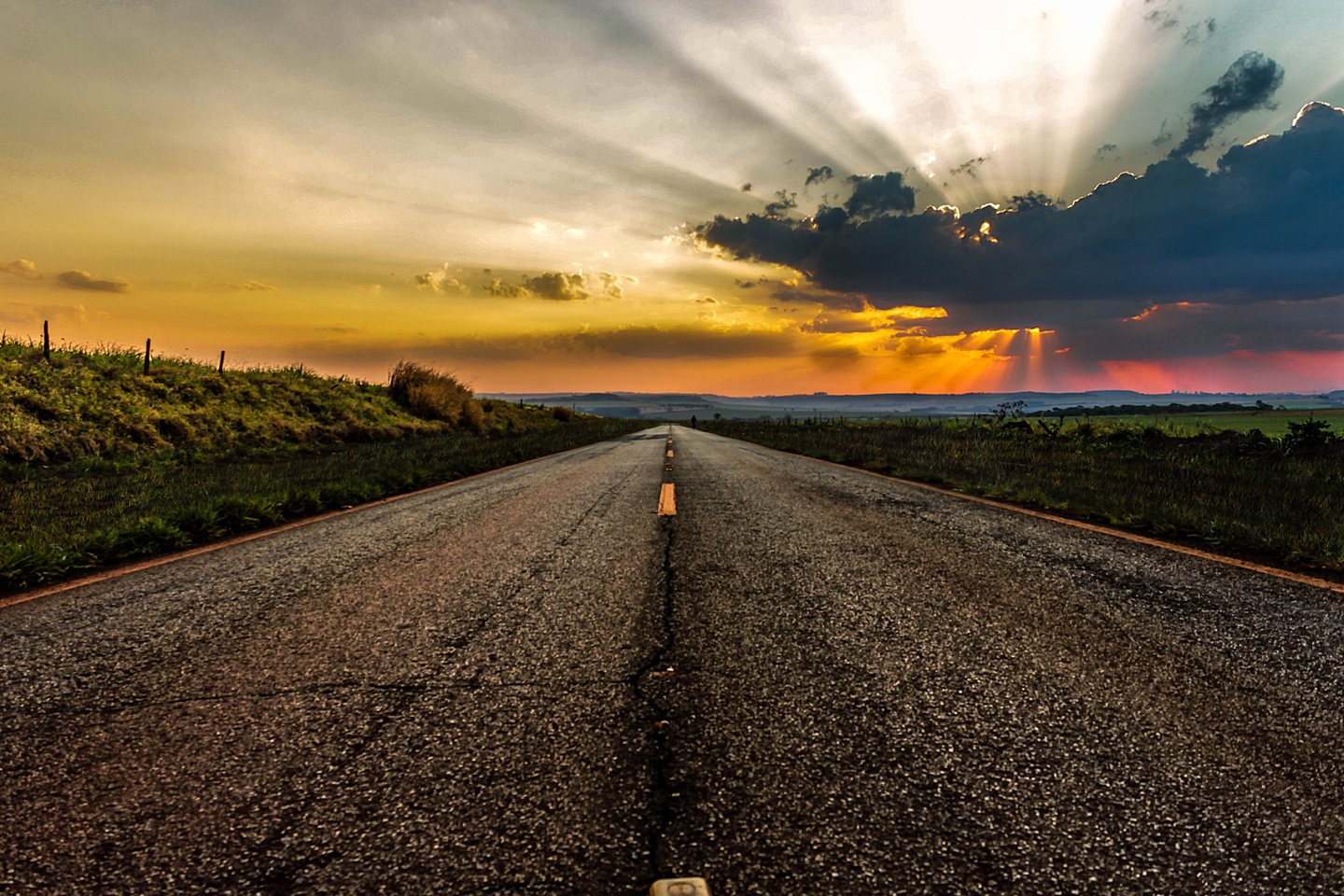 On the road