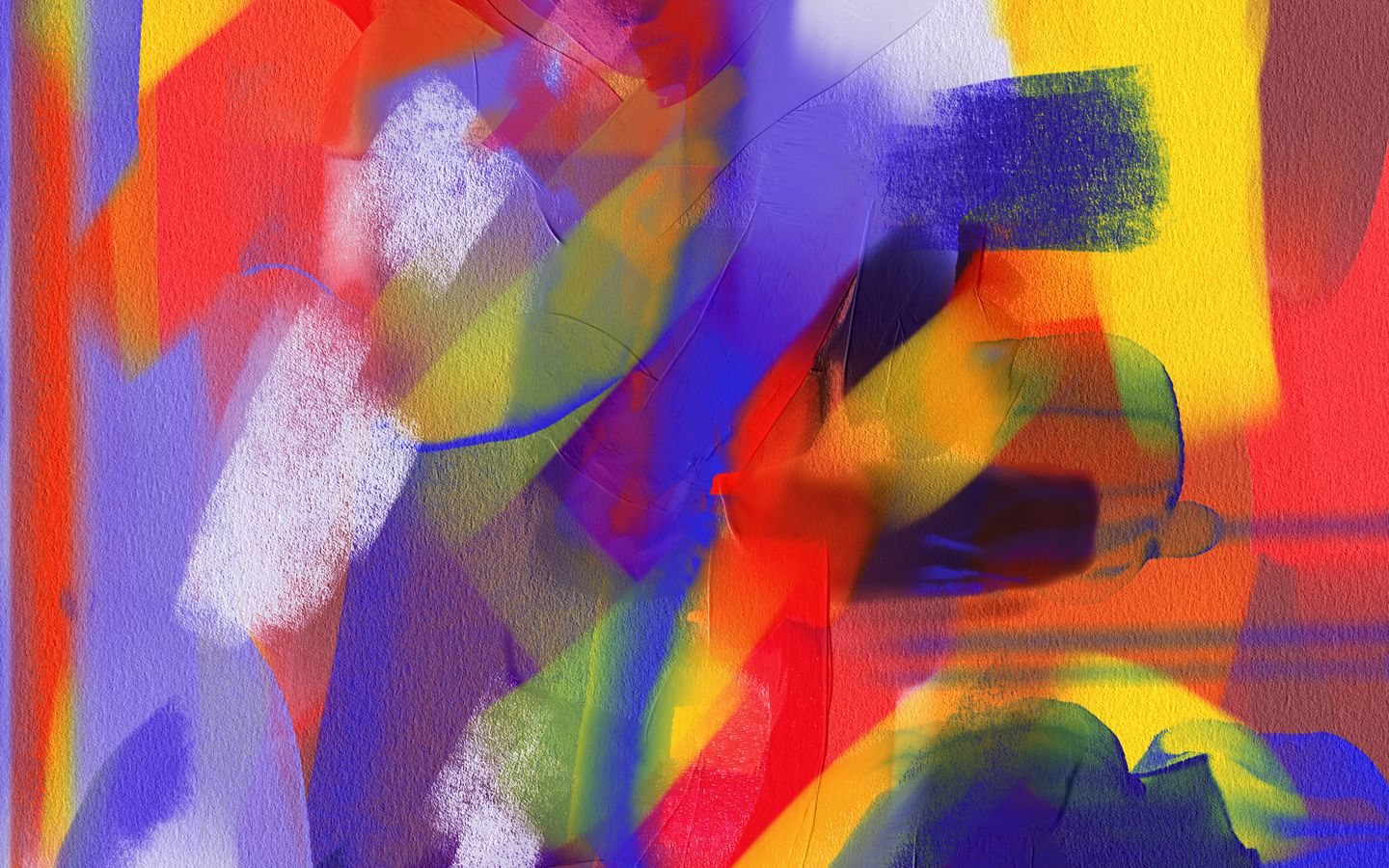 Daybreak — loosened colour opening into light