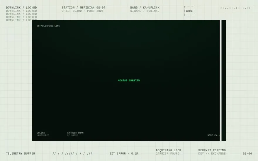 Sci-Fi Preloader Button Hero Reveal preview
