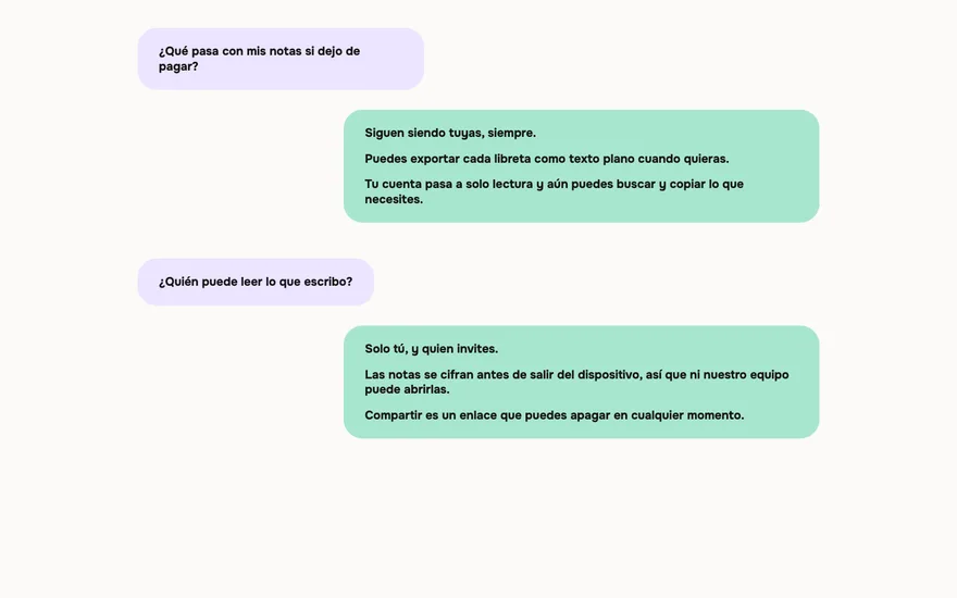 Chat Bubble FAQ preview