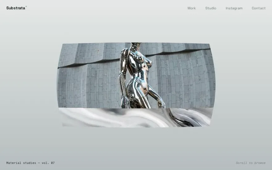 Cielrose Inspired ThreeJS Slider preview