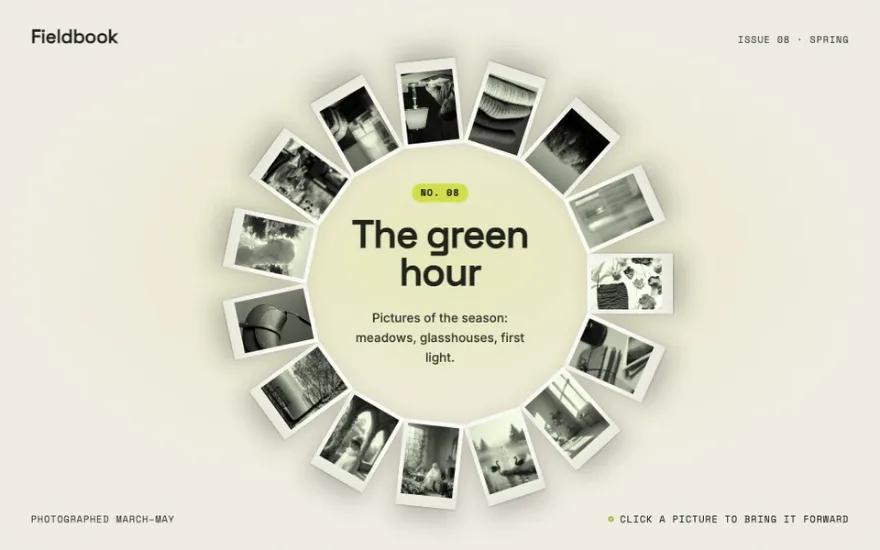 Circular Image Gallery preview