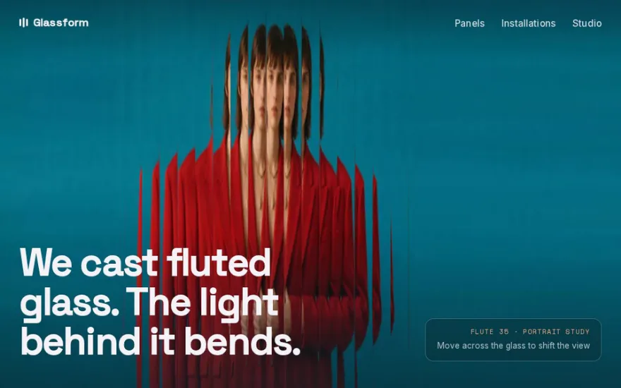 Fractal Glass Parallax Effect preview