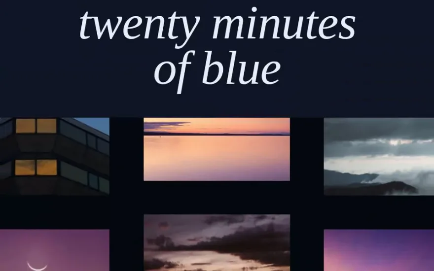 HeureBleue Scroll Animation preview