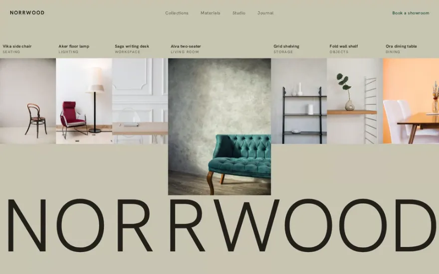Norrwood Landing Page Reveal preview
