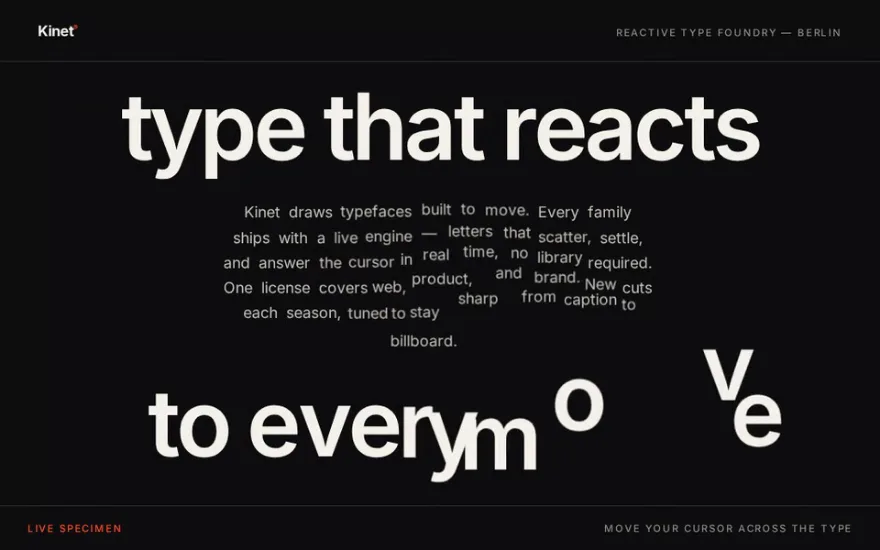 Text Displacement Cursor Repel preview