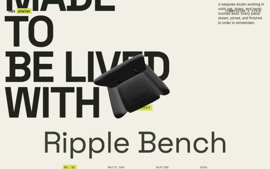 Three.js 3D Scroll Experience preview