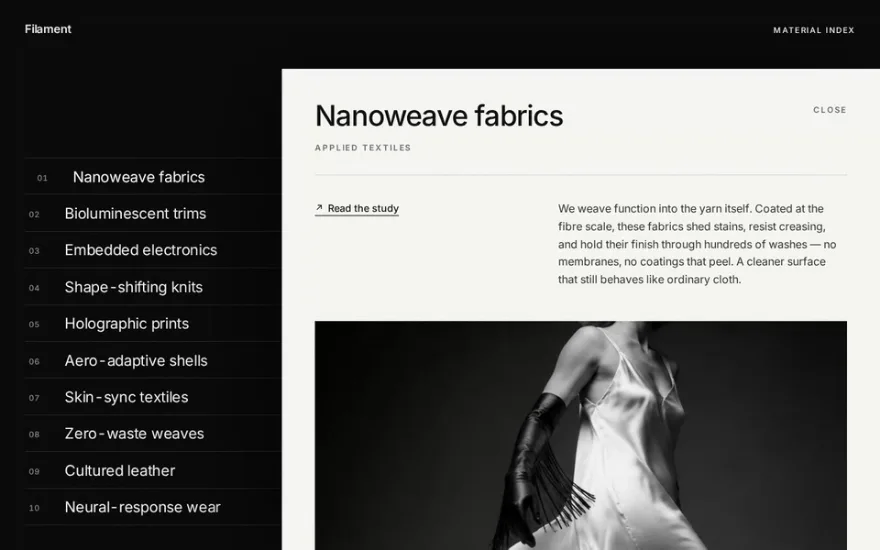 Project Overview Modal preview