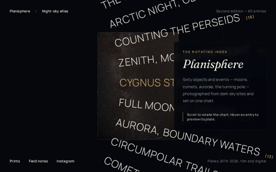 Radial Rotating Text Layout preview