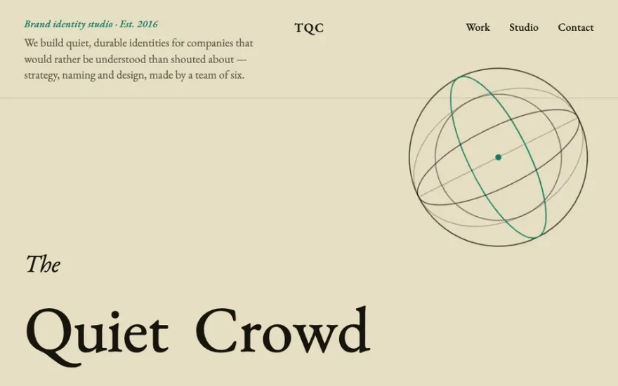 The Quiet Crowd Landing Reveal preview